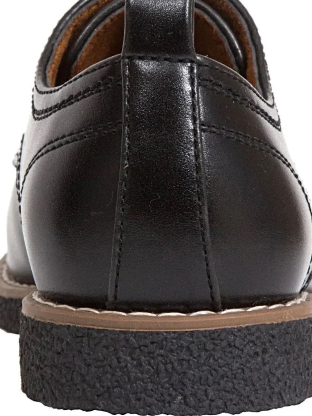 Deer Stags Zander Lace Up Oxford Black Sz 1M